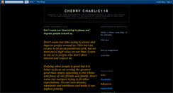 Desktop Screenshot of cherrycharlie118.blogspot.com