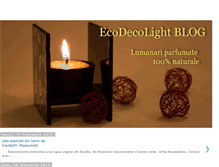 Tablet Screenshot of eco-deco-light.blogspot.com