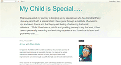 Desktop Screenshot of mychildisspecial.blogspot.com