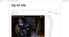 Desktop Screenshot of bigartsite.blogspot.com