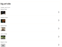 Tablet Screenshot of bigartsite.blogspot.com