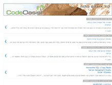 Tablet Screenshot of opencodeoasis.blogspot.com