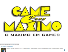 Tablet Screenshot of gamemaximo.blogspot.com