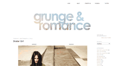 Desktop Screenshot of grungeandromance.blogspot.com