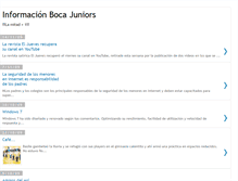 Tablet Screenshot of bocajuniorsinfo.blogspot.com