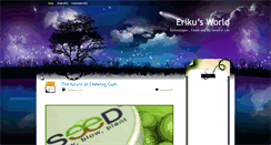 Desktop Screenshot of erikuworld.blogspot.com