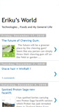 Mobile Screenshot of erikuworld.blogspot.com