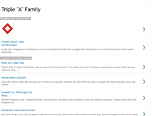 Tablet Screenshot of keluargatriplea.blogspot.com