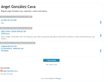 Tablet Screenshot of angelgonzalezcava.blogspot.com