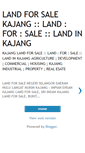 Mobile Screenshot of pangululangat-kajang.blogspot.com