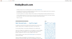 Desktop Screenshot of hobbybrush.blogspot.com