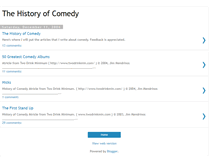 Tablet Screenshot of historyofcomedy.blogspot.com