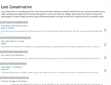 Tablet Screenshot of lostconservative.blogspot.com