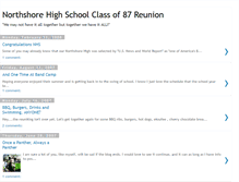 Tablet Screenshot of nhsclassof87reunion.blogspot.com