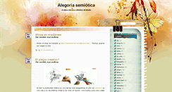 Desktop Screenshot of alegoriasemiotica.blogspot.com