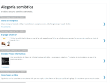 Tablet Screenshot of alegoriasemiotica.blogspot.com