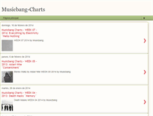 Tablet Screenshot of musicbang-charts.blogspot.com