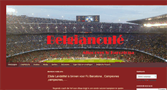 Desktop Screenshot of belgiancule-fcbarcelona.blogspot.com