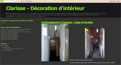 Desktop Screenshot of clarisse-decoration.blogspot.com