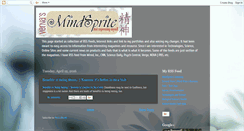 Desktop Screenshot of mindsprites.blogspot.com