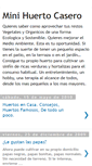 Mobile Screenshot of minihuertocasero.blogspot.com