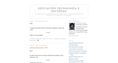 Desktop Screenshot of educacion-y-sociedad.blogspot.com