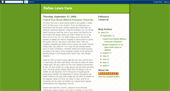 Desktop Screenshot of mydallaslawncare.blogspot.com