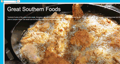 Desktop Screenshot of louisianafoods.blogspot.com