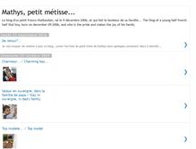 Tablet Screenshot of mathyschassagnol.blogspot.com