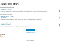 Tablet Screenshot of maigrirsanseffort-gla.blogspot.com