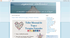 Desktop Screenshot of espaciointeriorviladecavalls.blogspot.com