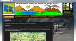 Desktop Screenshot of lasrutasdemontedesantos.blogspot.com