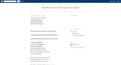 Desktop Screenshot of dewpointhvacsystem.blogspot.com