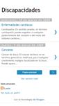 Mobile Screenshot of discapacidades-varias.blogspot.com