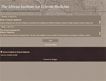 Tablet Screenshot of aiemedicine.blogspot.com