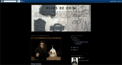 Desktop Screenshot of hijosdeodin.blogspot.com