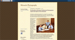 Desktop Screenshot of mirasolophotography.blogspot.com