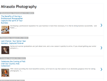 Tablet Screenshot of mirasolophotography.blogspot.com