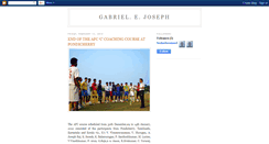 Desktop Screenshot of gabrielejoseph.blogspot.com