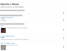 Tablet Screenshot of desenheerelaxe.blogspot.com