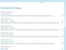 Tablet Screenshot of overcome-to-victory.blogspot.com