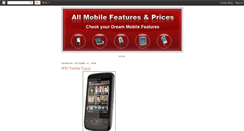 Desktop Screenshot of mobilefeaturesprice.blogspot.com