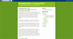 Desktop Screenshot of ecrossingsmedia.blogspot.com