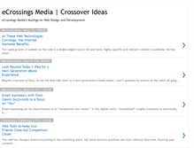 Tablet Screenshot of ecrossingsmedia.blogspot.com