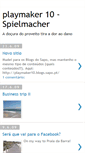 Mobile Screenshot of playmaker10.blogspot.com