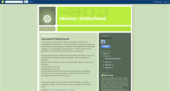 Desktop Screenshot of kylie-missionmotherhood.blogspot.com