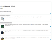 Tablet Screenshot of fragrancebend.blogspot.com
