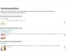 Tablet Screenshot of farmaturalonline.blogspot.com