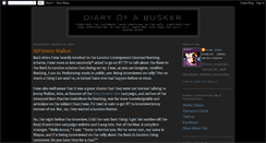 Desktop Screenshot of buskersdiary.blogspot.com