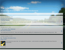 Tablet Screenshot of learning-runner.blogspot.com